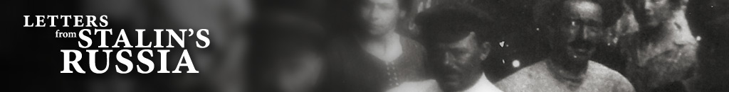 Letters From Stalin's Russia